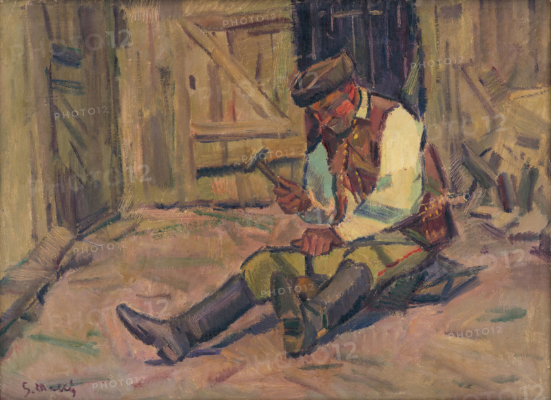 Study for the Painting Farrier, around 1935.