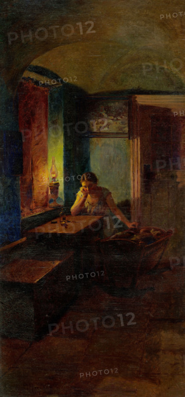 Over a Sick Child, 1908.