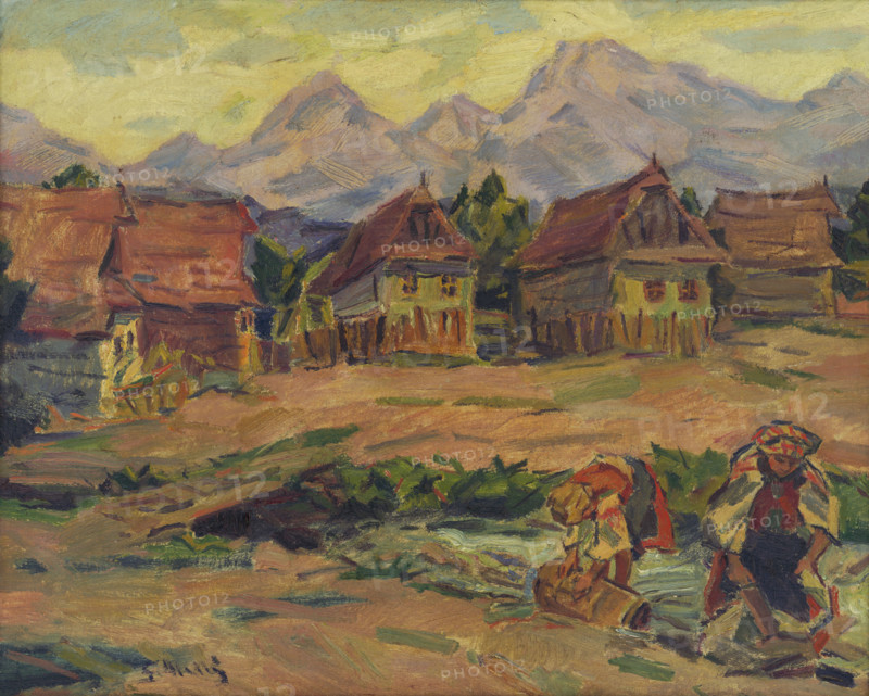 On a Brook below the Tatras, 1930-1935.