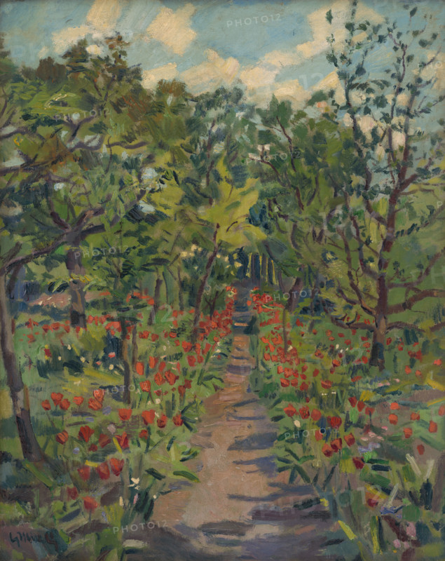 Walk in Petrzalka Park, 1935-1940.
