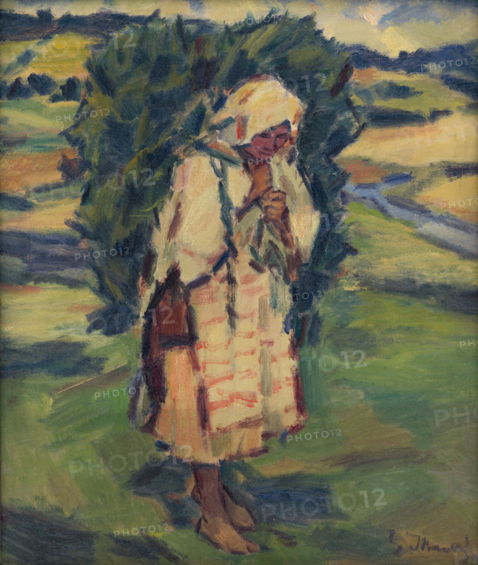 Woman Carrying a Sack, 1936-1938.