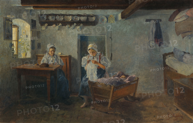 Above the Cradle, 1906.