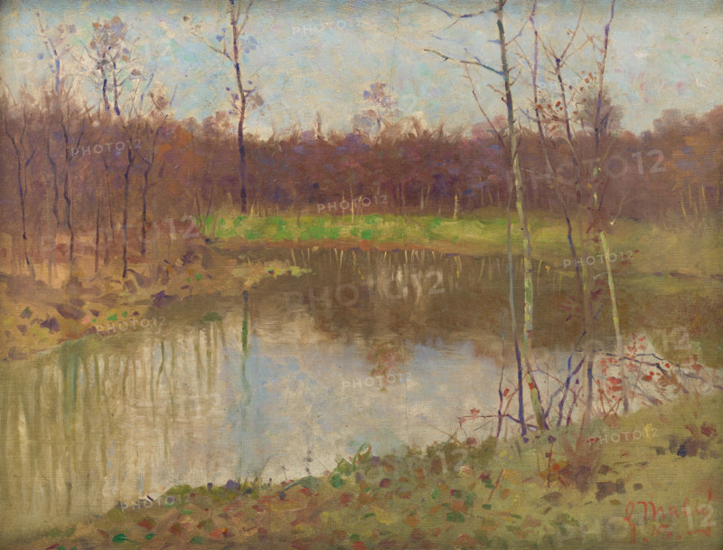 Landscape with a Fishpond, 1913.