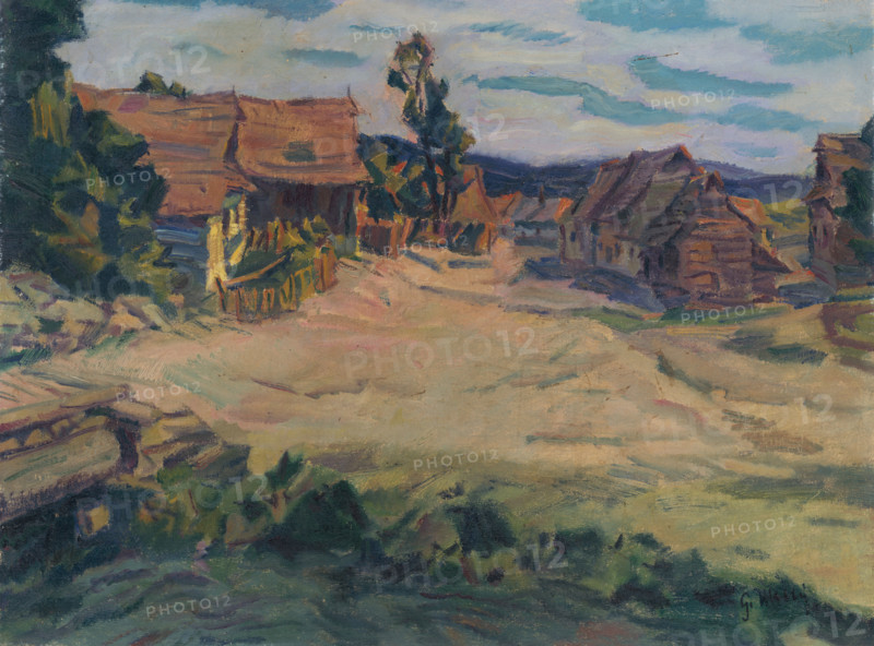 Mengusovce Landscape, around 1935.