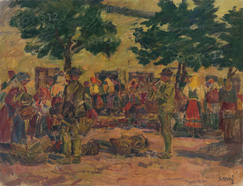 Pezinok Market, around 1935.