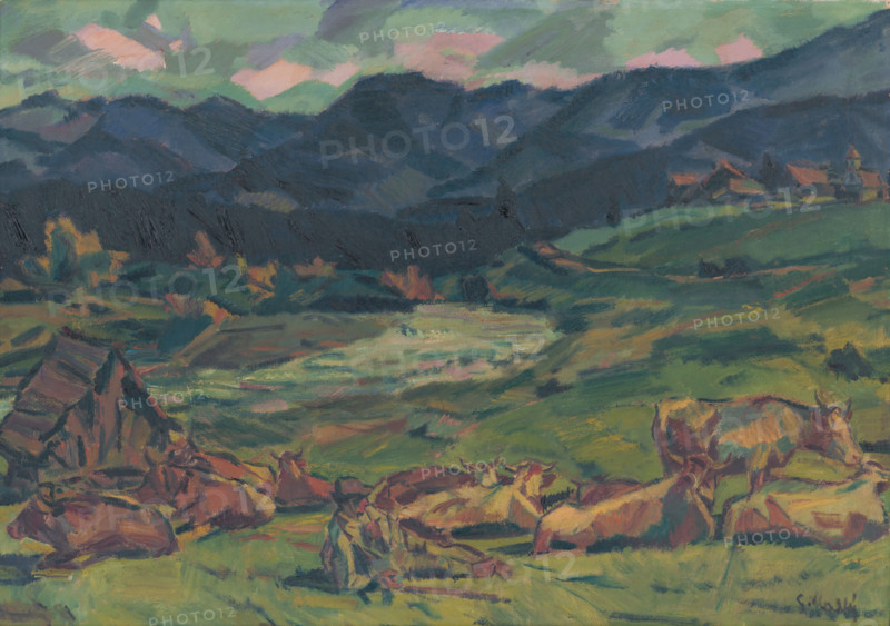 Resting in the Pasture, 1941.