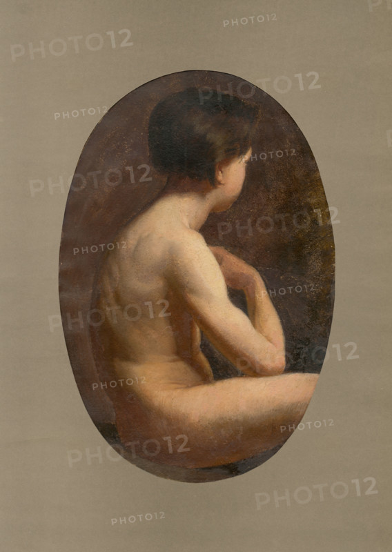 Nude boy, 1854-1855.