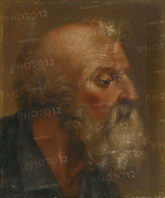 Head Study of an Apostle, 1835.