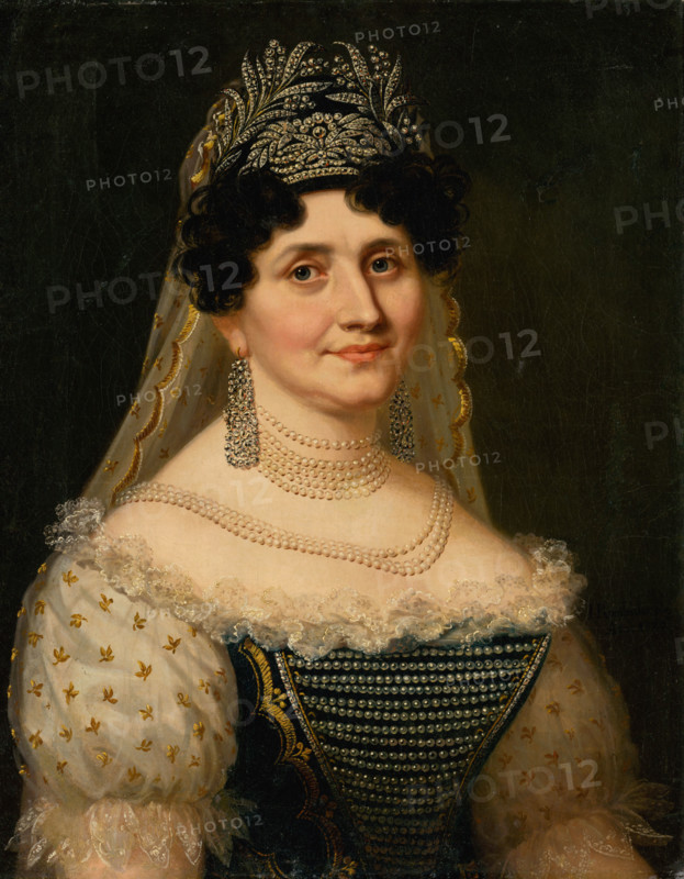 Portrait of Countess Barkóczy, 1820s.