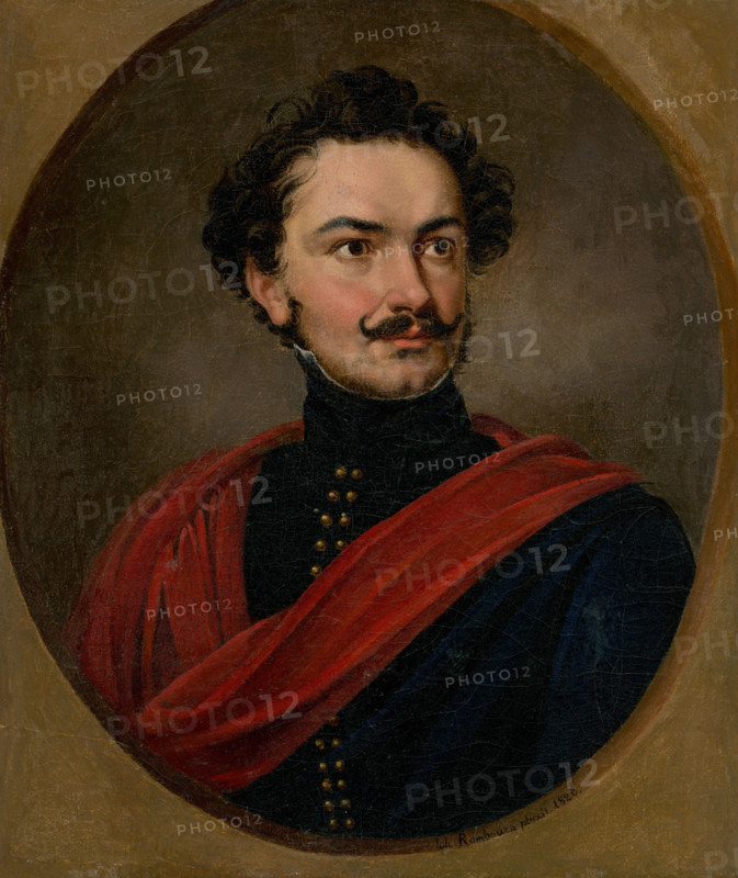 Portrait of a man with moustache, 1826.