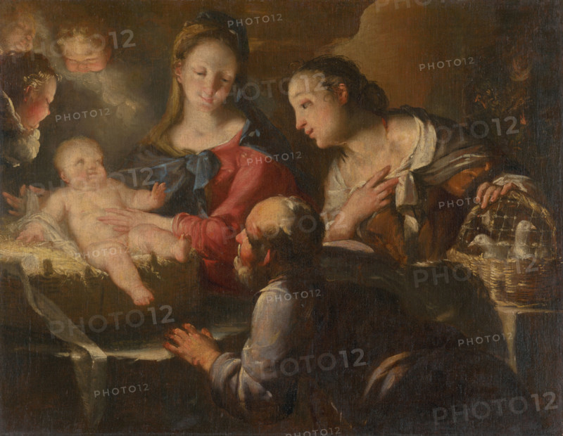 Holy Family, about 1690.
