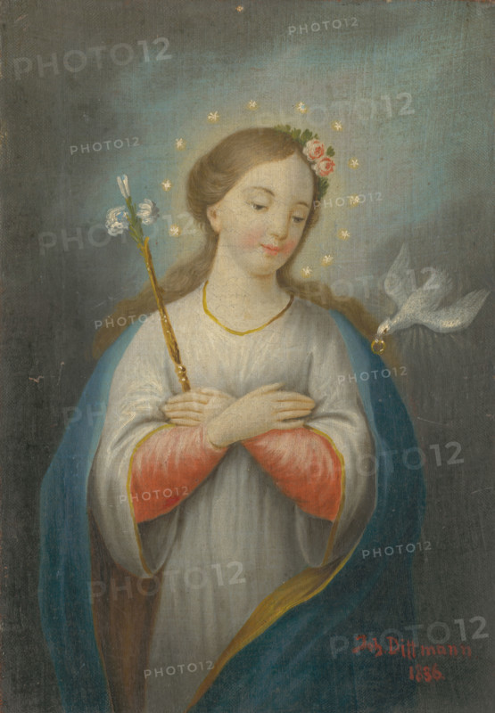 Blessed Virgin Mary, 1836.