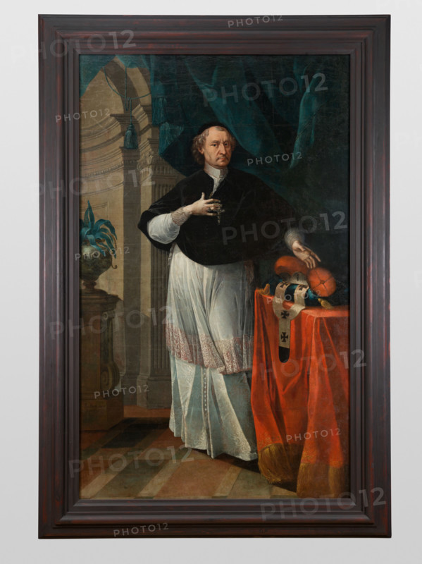 J. Esterházy, 1735. Possibly a portrait of Archbishop Imre Eszterházy of Esztergom-Budapest and Primate of Hungary.