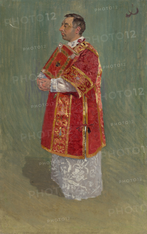 Figure of Clergyman, 1890-1900.