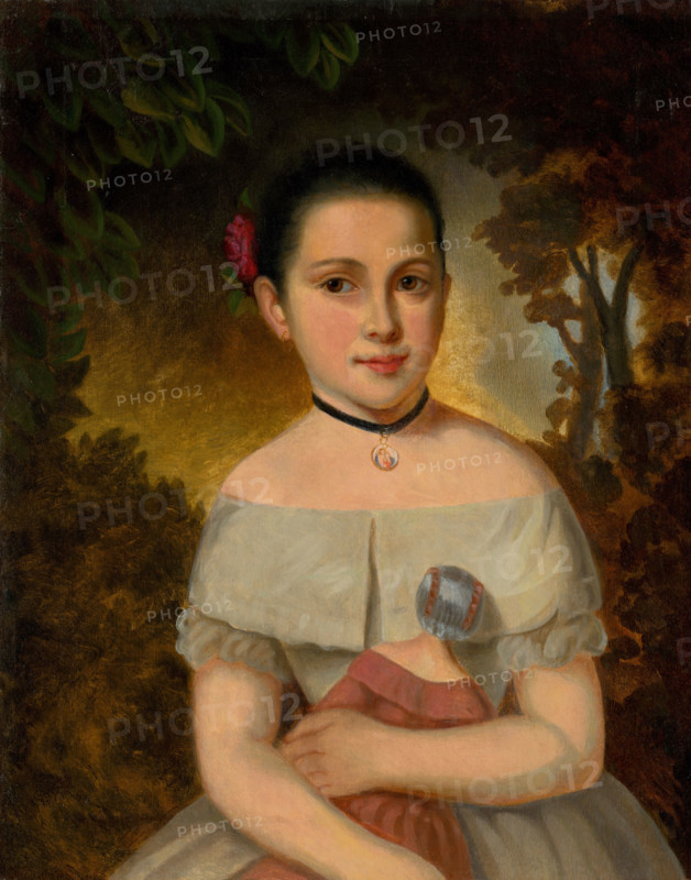 Girl with a doll, 1830.