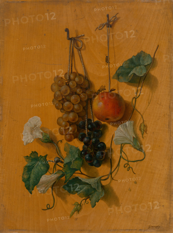 Still life with fruit, 1825-1835.