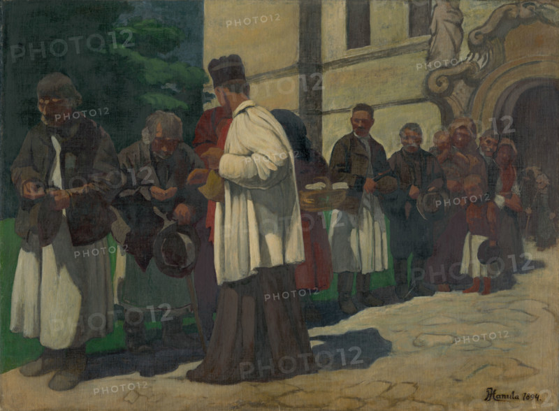 Alms (Study for the Picture Poor), 1894.