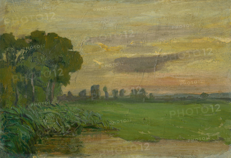 Sunset in Kaloc, 1890-1900.