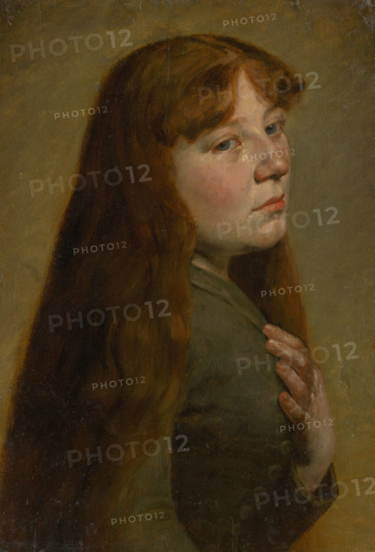 Study of a Woman from Three Quarters Profile, 1895-1896.