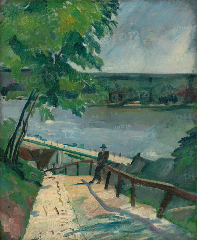 Landscape by the Danube, 1930-1939.