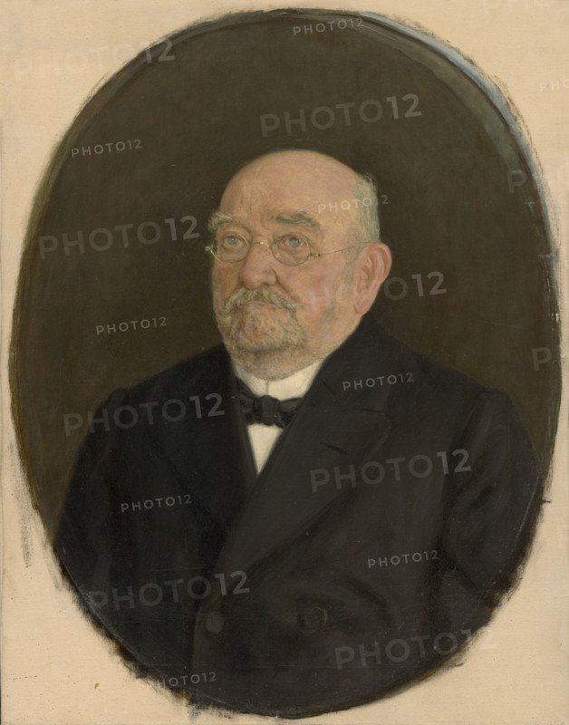 Portrait of Pavol Mudron, 1912. Slovak lawyer.