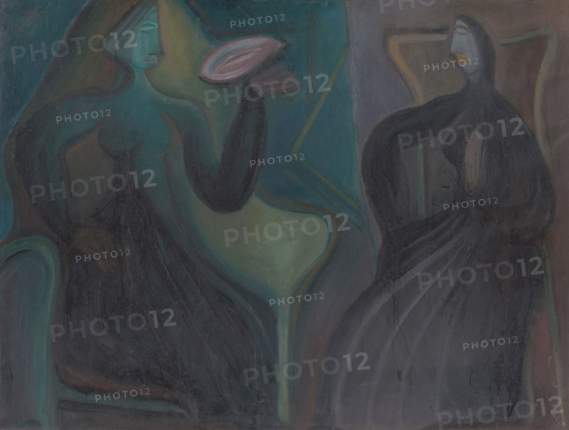 Seated women, 1920-1930.
