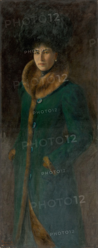 Portrait of Baroness Fleshová, 1901.
