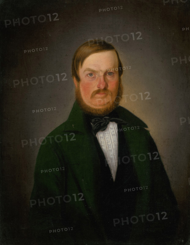 Portrait of Sigismund Tibély, c1849. Possibly a relative of the artist.