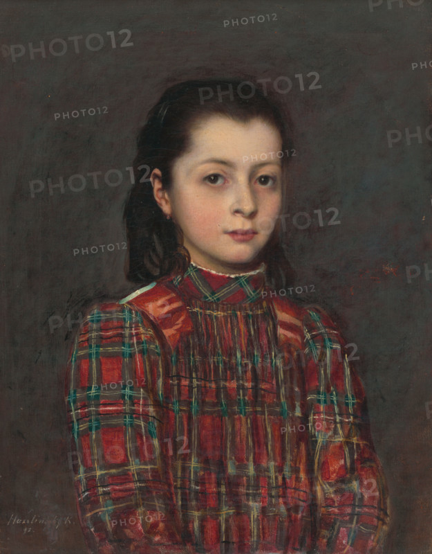 Portrait of a little girl, 1897.