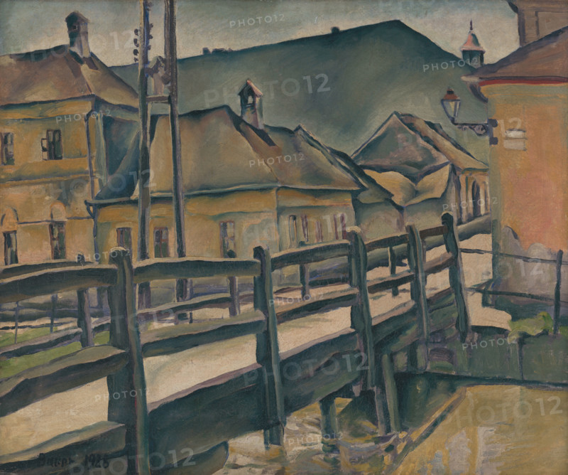 Tannery Street in Kosice, 1928. (Garbiarska ulica v Kosíciach).