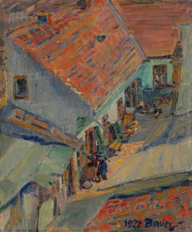 In front of the house, 1922.