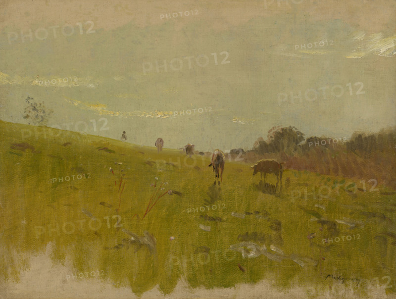 To the Pasture, around 1890-1895.