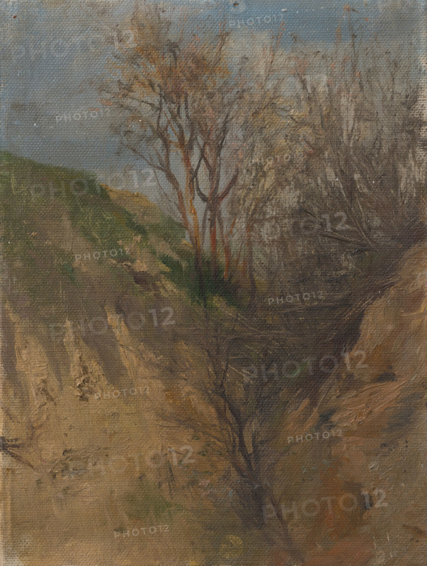 Ditch, around 1900.