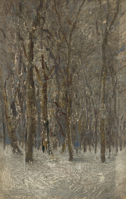 Winter Forest, 1890-1900.
