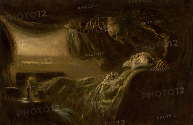 Old Man's Death. Death of the Painter's Father, 1890-1900.