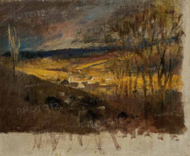 Valley with Clouds, 1880-1900.