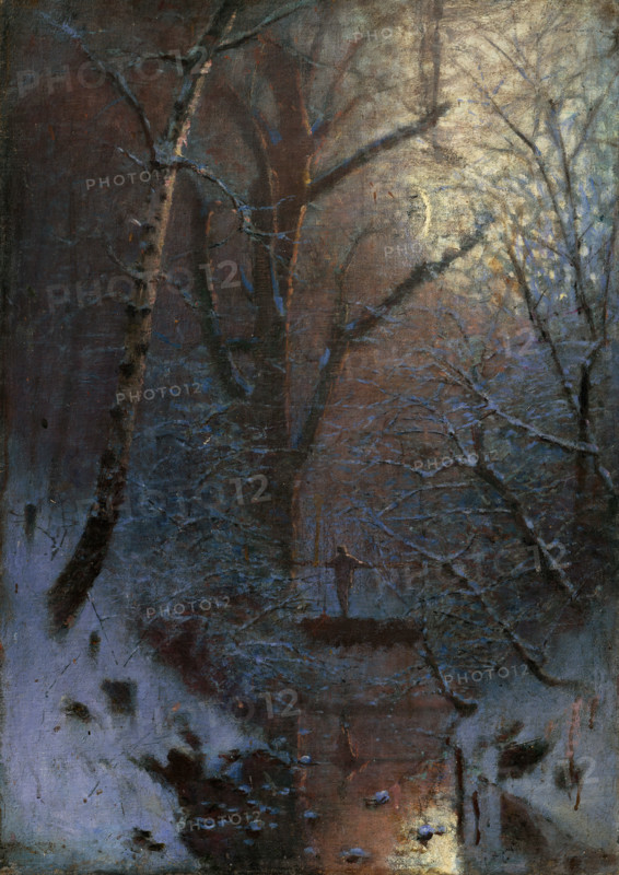 Winter. Winter Night, 1888.