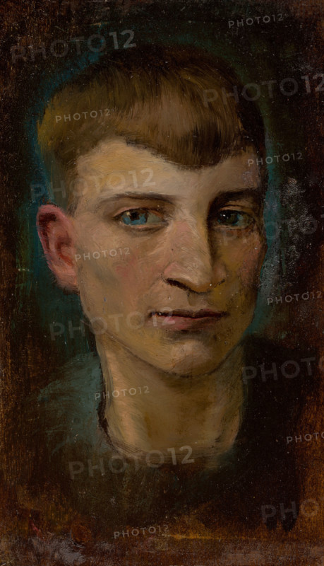 Head of Emaciated Boy, 1880-1900.