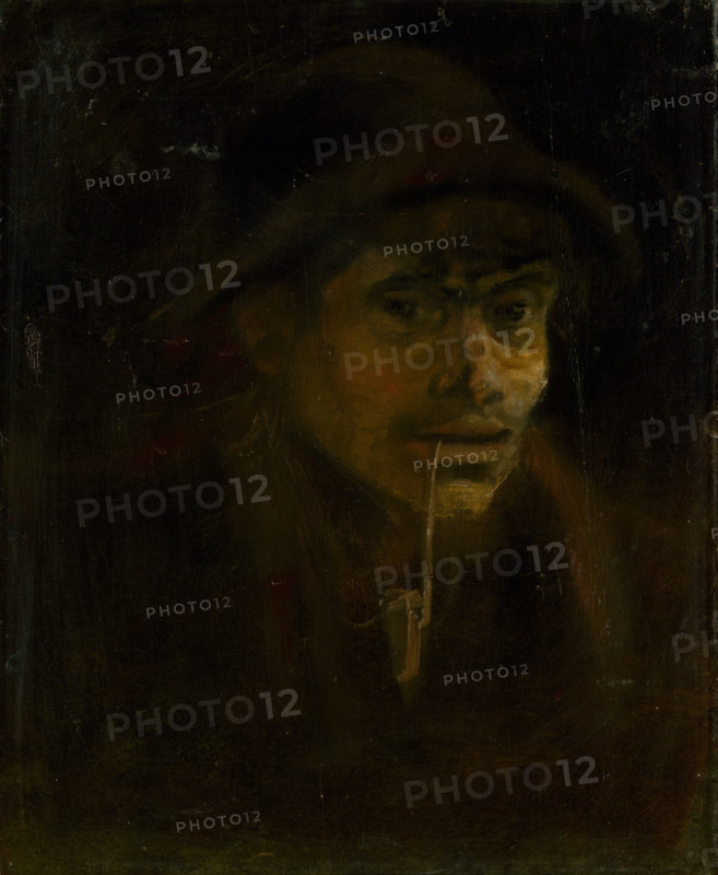 Tramp with a Pipe, 1880-1900.