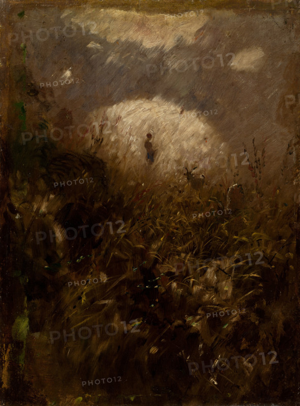 Summer Day. Goatsherd with a Goat, 1895-1897.