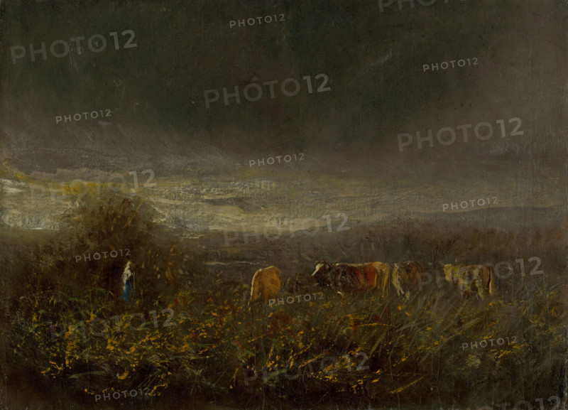Evening at the Pasture, 1880-1885.