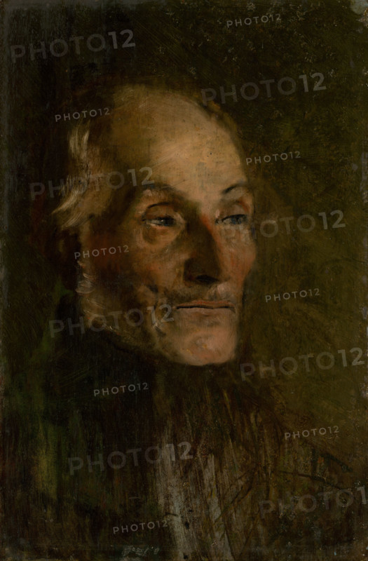 Head Study of an Old Man, around 1890.