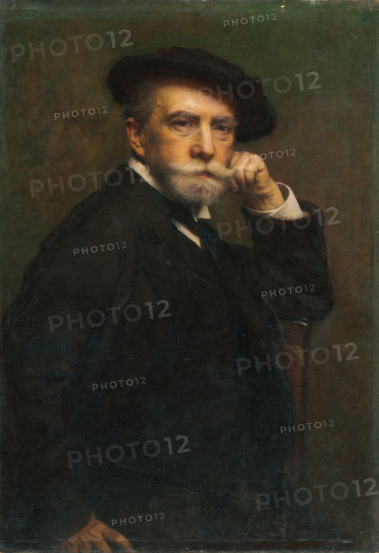 Self-portrait, 1915. Leopold Horovitz was one of the first artists of Jewish descent to depict Jewish life.