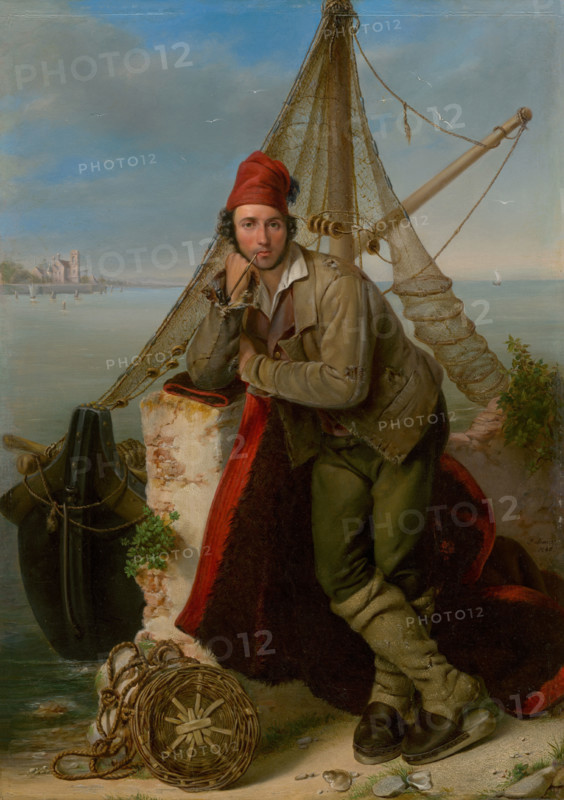 Venetian fisherman, 1840.