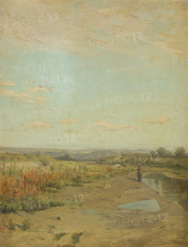 The little shepherdess, 1896.