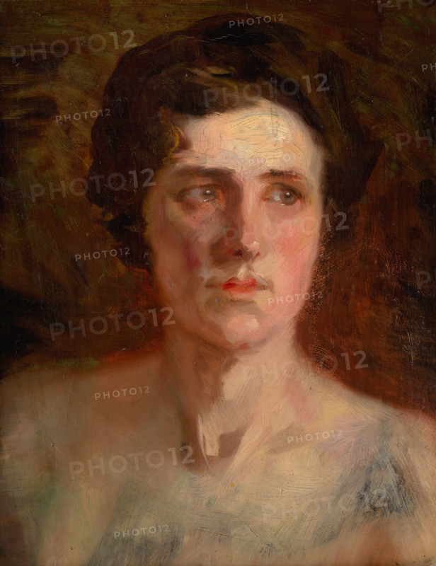 Head Study of a Woman, around 1890.