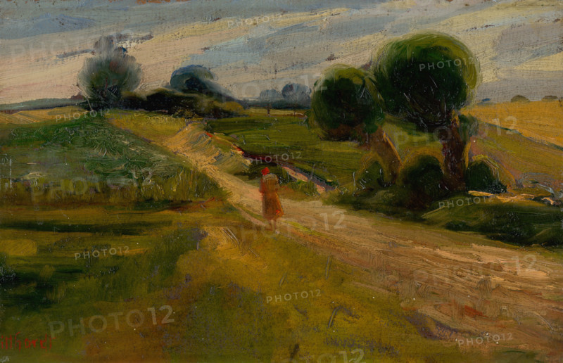 Lane, around 1900.