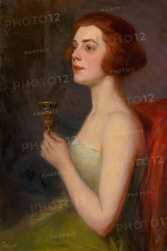 Woman with a Goblet, around 1910.