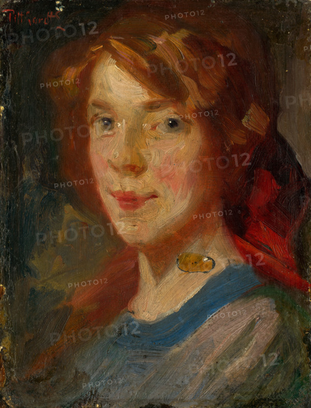 Portrait of Daughter Irma, 1900-1910.