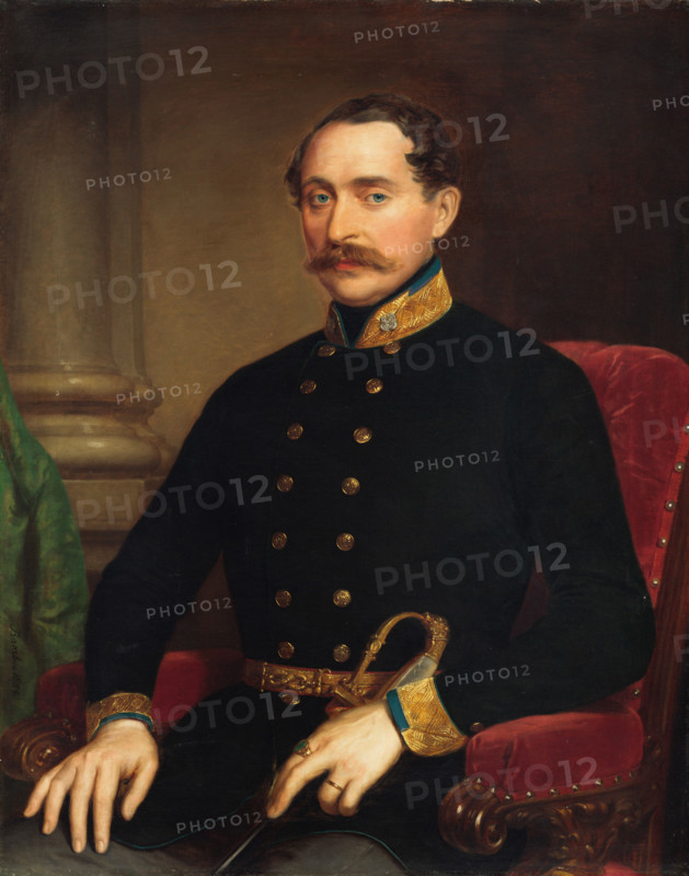 Portrait of an officer, 1854.